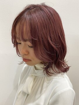 カッツ 東尾道店(CUT S) pink color