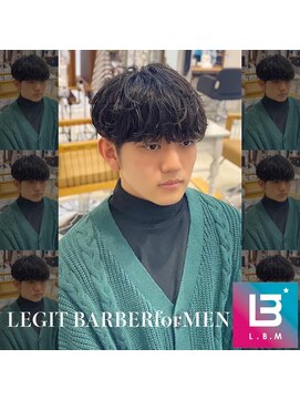 レジット メンズ ヘアサロン(LEGIT MEN's HAIR SALON) マッシュ×揺る波巻きパーマ