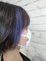 アパルトメント ジェシカ(l'appartement de Jessica)&nbsp;フェイスフレーミング×青みバイオレット