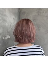 シェリール(CHERiR)&nbsp;可愛い♪ホワイトピンクベージュ☆ブリーチ3回以上