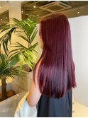 ＊艶髪ストレート＊ヴァイオレットピンク【Zina 北千住】