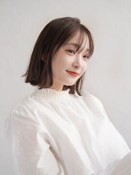 ジュール 大分(Joule) セクションカラー/ペールベージュ/透明感ボブ[大分駅] メニュー