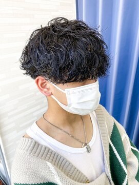 ヘアーグランデシーク(Hair Grande Seeek) 波巻きスパイラルパーマツイストスパイラルパーマメンズパーマ