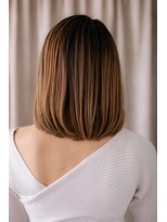 カバーヘア ブリス 戸田公園西口店(COVER HAIR bliss) キレイめカジュアルうる艶髪かきあげボブZ戸田公園20代30代40代