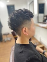 モアナ 逗子(MOANA)&nbsp;メンズパーマスタイル　ベリーショート
