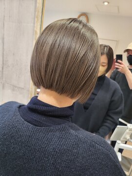 ニコ(Nico) ミルクティーベージュ&ミニボブ