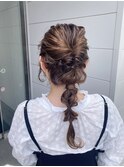編みおろしhair さっと