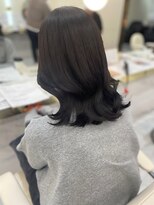 シェノン サントル(CHAINON CENTRE)&nbsp;マッシュショート/黒髪スタイル/アッシュカラー/ツヤ髪スタイル