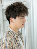 モッズヘア メン 上尾東口店(mod's hair men) ゆるランダムソフトツイスパでマットブラウンショートE上尾