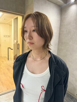 ネアー 新潟(NEER) レイヤーロング/ヘルシースタイル/ベージュピンク[新潟]