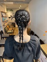 人気上昇中◎トレンドのカチモリヘアタイトヘア