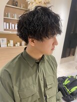 クーナバイトマト 横浜(Cuna by TOMTO)&nbsp;【RYOSUKE】ツイストスパイラル_メンズパーマ