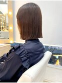 【新井】トキオデシンカ縮毛矯正 切りっぱなしボブヘア♪