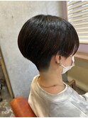 刈り上げマッシュショート