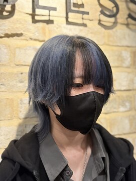 ノブレス(NOBLESSE) 中性ショートウルフ/セクションカラー