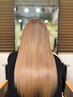 【ダメージレス☆酸性ストレート】酸性縮毛矯正＋カット＋3ステップtreatment