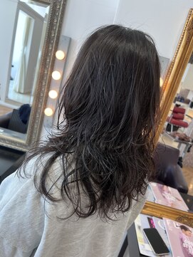 コワファースト させぼ五番街店(COIFF1RST) ウルフレイヤー×デジパ