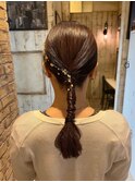 タイトヘアアレンジ