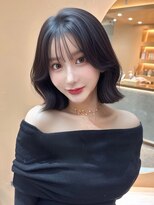 ディーバ 藤沢(D.I.E.V.A) 韓国風切っぱなしくびれボブ