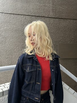 イエナ 渋谷(IENA) ホワイトブロンド抜きっぱなしブリーチケアブリーチ