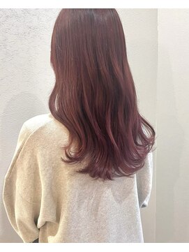 イロ プラス 南田宮店(iro+) 【katsuya】ブリーチなしWカラーpink