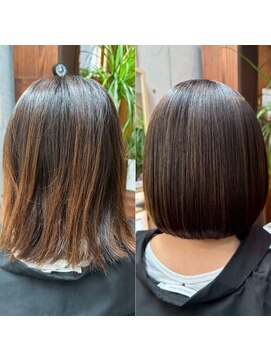 メロウ ヘア(mellow hair) 髪質改善ストレート