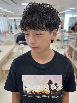 ケンジ 平塚ラスカ店(KENJE) シャドウパーマ/くせ毛風パーマ