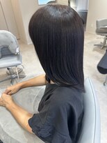 ベル サウス(BHEL south)&nbsp;津久居韓国レイヤーカット顔周りレイヤーボブベージュカラー