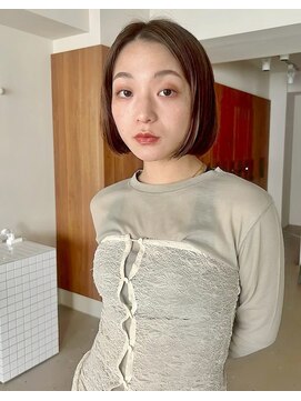 フィルムス 田町芝浦(FILMS) 黒髪/クラゲヘアー/オリーブグレー/小顔/ココアベージュ/田町