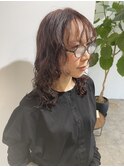 ミディアムパーマ