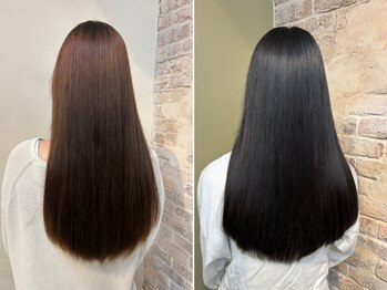 ロゼアトリエ(ROSE atelier)の写真/まとまる艶髪で,朝のスタイリングも時短に◎[南柏/ショート/レイヤーカット/ハイライト/髪質改善/学割U24]