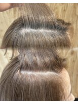 ウチコ 平尾店(u.chi.ko_si)&nbsp;白髪ぼかしビフォーアフター