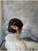 卒業式hair set