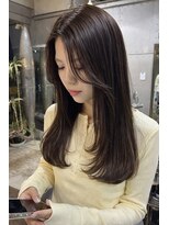 ラミパス(RAMIPASS ladies&gentlemen)&nbsp;ナチュラル艶ブラウン×シースルーレイヤーカット