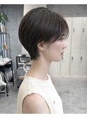 ハイライトカラー ピンクベージュ ウェーブカール ボブルフ 浦和