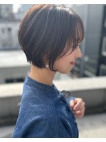 ハピネス クローバー 八木店(Happiness CLOVER)&nbsp;ショートボブベージュブラウン白髪ぼかし大和八木