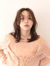 《人気No.1》似合わせカット+ツヤ感カラー+トリートメント ¥11000