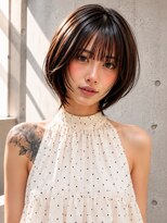 シー バイ ロンド 新宿(Sea by Lond)&nbsp;【福島】ミントベージュ×くびれミディアム【髪質改善】