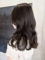 ヘアー アイス ルーチェ(HAIR ICI LUCE) ブリーチなしグレージュ透明感カラー艶髪秋カラーレイヤー/今枝