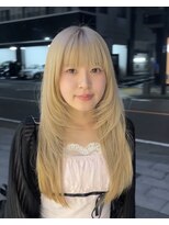 アッシュ 鶴見店(Ash)&nbsp;ハイトーン×レイヤーカット