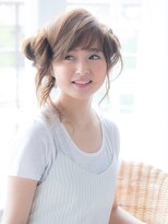 オーブ ヘアー アーチ 赤羽店(AUBE HAIR arch by EEM)&nbsp;ゆるふわ☆可愛いヘアアレンジ♪