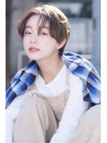 エイミー(Aimee)&nbsp;Aimee やわらかナチュラルショート×アッシュベージュ