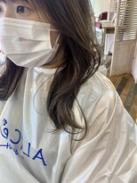 シエルバイアフロート(ciel by afloat)&nbsp;〇韓国 顔まわりレイヤー ブリーチなし グレージュ