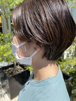 ハンズクラン(HANDS CLAN)&nbsp;ショート×ブラウンカラー