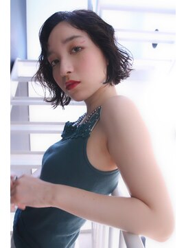 ブーケ(BOUQUET) 色気と気品を感じるウェーブボブ　髪質改善パーマ