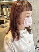 レイヤースタイル チェリーピンクカラー ピンク