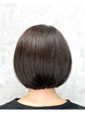 デミヘアー(Demi hair) チョコレートブラウンカラー×髪質改善