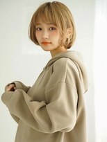 アグ ヘアー エクシード 上尾店(Agu hair exceed) 《Agu hair》シルキーベージュ×丸みボブ