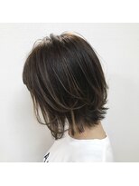 ラフヘアー(LaF)&nbsp;イルミナカラー×外ハネボブ