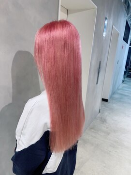 エイト ヘアサロン 渋谷本店(EIGHT) ピンクカラー